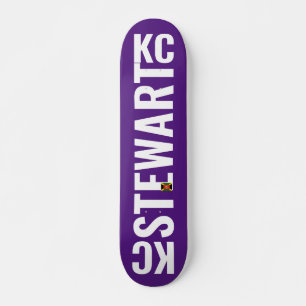 Skateboard KC STEWART Skateboard, pont de 7¾ po
