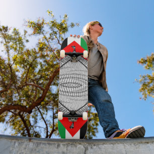Skateboard Keffiyeh Écharpe palestinienne tissu traditionnel