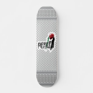 Skateboard Kéfié Palestine libre