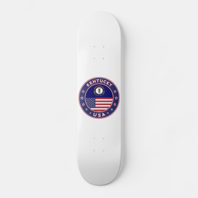 Skateboard Kentucky, Kentucky, Kentucky, autocollant, (Recto)
