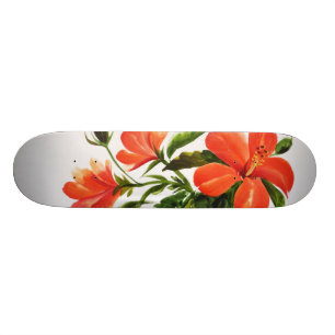 Skateboard Ketmie rouge chaude