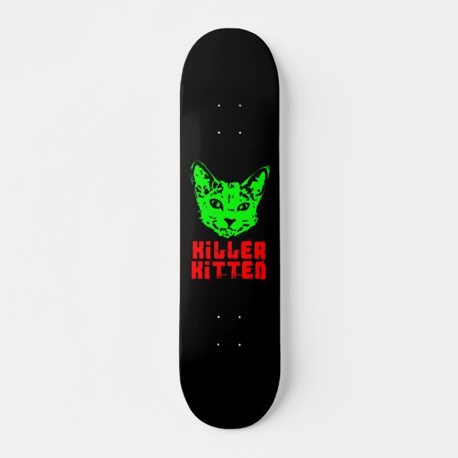 Skateboard Killer Kitten - II (Devant)