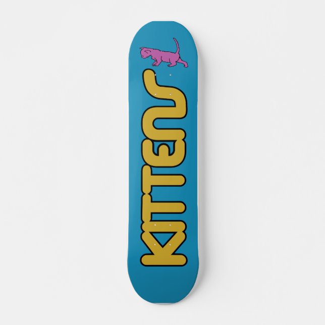 Skateboard Kittens Old School Board (Devant)