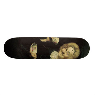 Skateboard Kofetarica Peinture de boisson de café de Kofetar