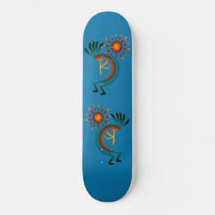 Skateboard Kokopelli avec Sun