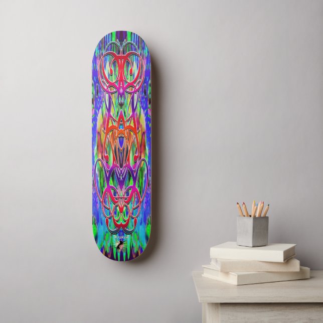 Skateboard Kraken g-cat Pro (Art mural)