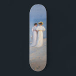 Skateboard Kroyer - Soirée d'été sur Skagen Beach<br><div class="desc">Soirée d'été à Skagen Southern Beach avec Anna Ancher et Marie Kroyer - Peder Severin Kroyer,  1893</div>