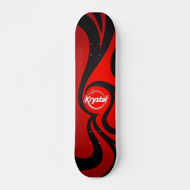 Skateboard Krystal Swirl (Devant)