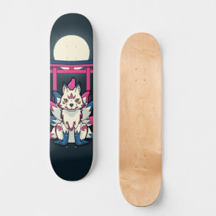 Skateboard Kyubi Kitsune - Japonais Fox Yokai