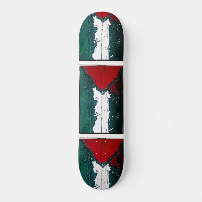 SKATEBOARD LA BANDE DE GAZA (Recto)