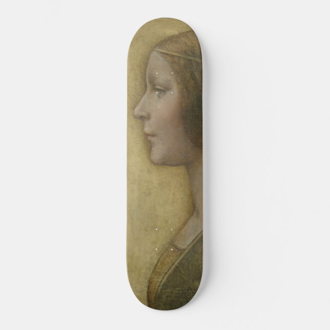 Skateboard La Belle Princesse (par Léonard de Vinci) (Recto)