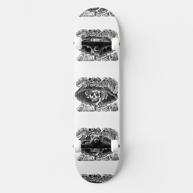 Skateboard La Calavera Catrina (Recto)