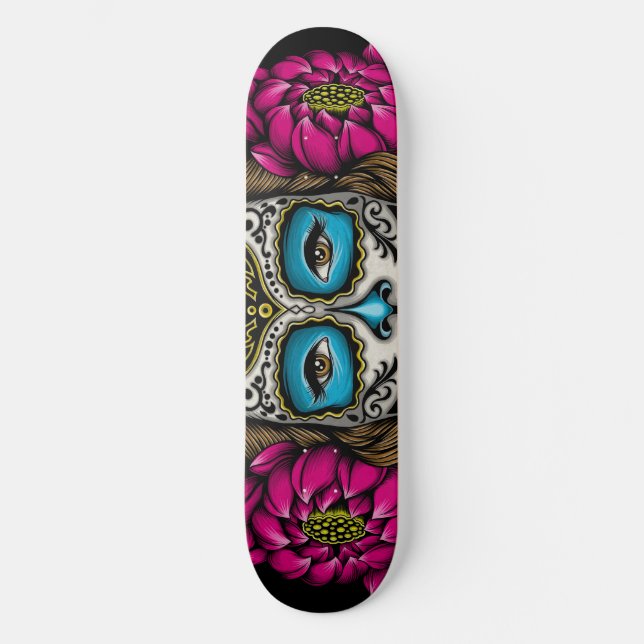 Skateboard La Calavera Catrina (Recto)