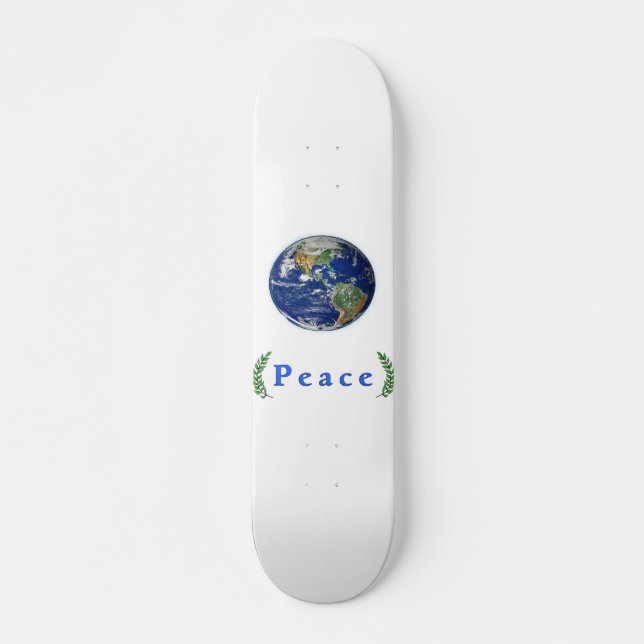 Skateboard La colombe de la paix (Devant)