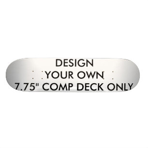 Skateboard La coutume a personnalisé 7,75" plate-forme de