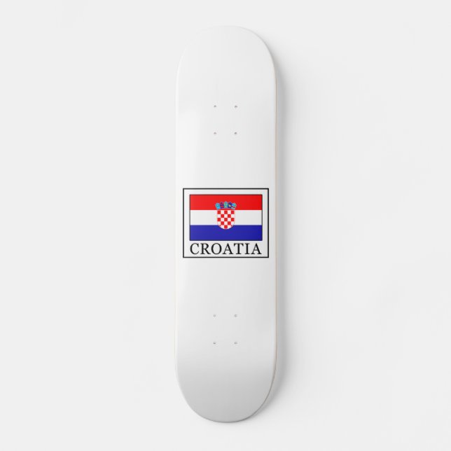 Skateboard La Croatie (Recto)