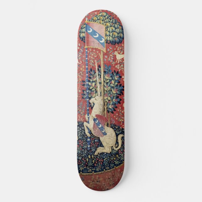 Skateboard La Dame et la licorne, Odeur (Recto)