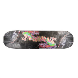Skateboard La fille tatouée