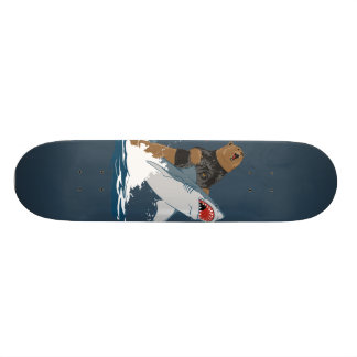 Skateboard La grande évasion - cavalerie de requin d'ours