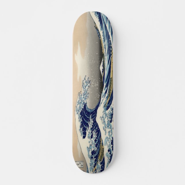 Skateboard La grande vague (Devant)