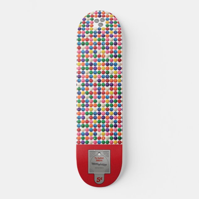 Skateboard La machine de gumball (Recto)