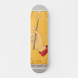 Skateboard La main de la carte de tarot magicien wand infinit
