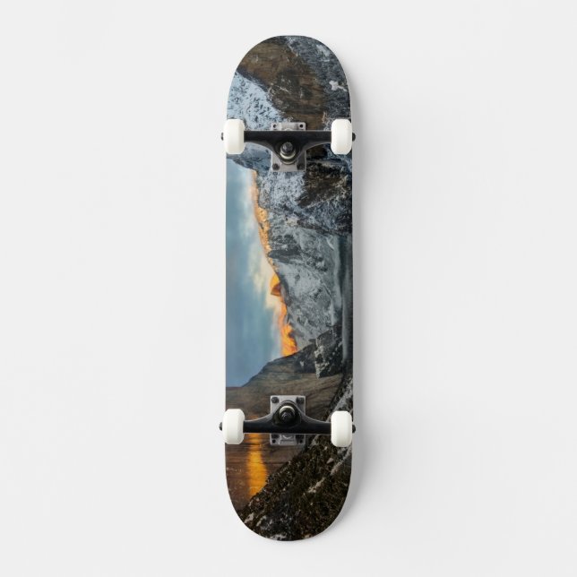 Skateboard La marque de l'hiver (Recto)