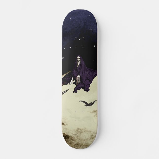 Skateboard La mortalité et la lune (Recto)