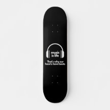 La musique est la vie - Skate Board