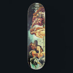 Skateboard La Naissance De Vénus<br><div class="desc">La naissance de Vénus-Une oeuvre d'art du peintre florentin Sandro Botticelli. Peint entre 1484 et 1486, il représente la déesse de l'amour Vénus, après émerger de la mer comme une femme adulte, Vénus se tient sur un coquillage, soufflé à la rive par Zephyr, dieu du vent occidental.Horae, déesses des saisons,...</div>