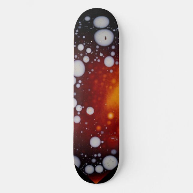 Skateboard La naissance des étoiles dans un liquide Abstrait (Recto)