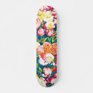 Skateboard La nature sourit en fleurs