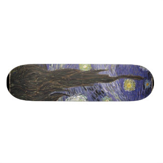 Skateboard La nuit étoilée de Van Gogh