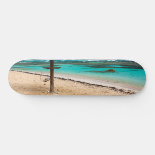 Skateboard La plage de l'Anse des Rochers