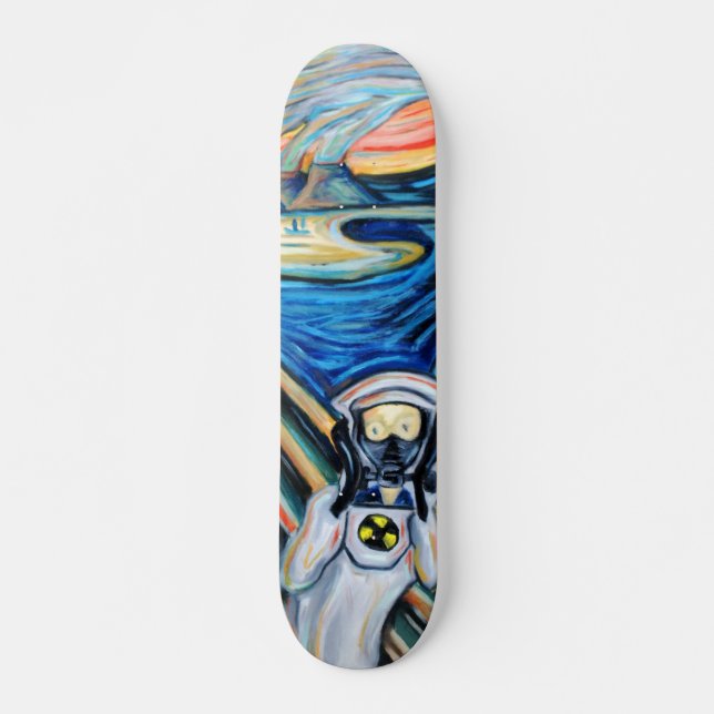 Skateboard La planche à roulettes de 21ème siècle de cri (Devant)