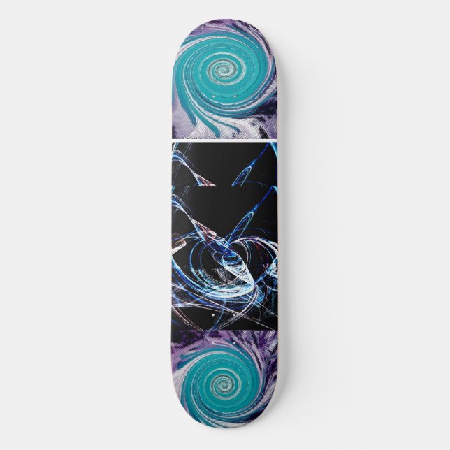 Skateboard La planche à roulettes éolienne (Recto)