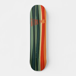 Skateboard "La plate-forme enchantée de planche à roulettes