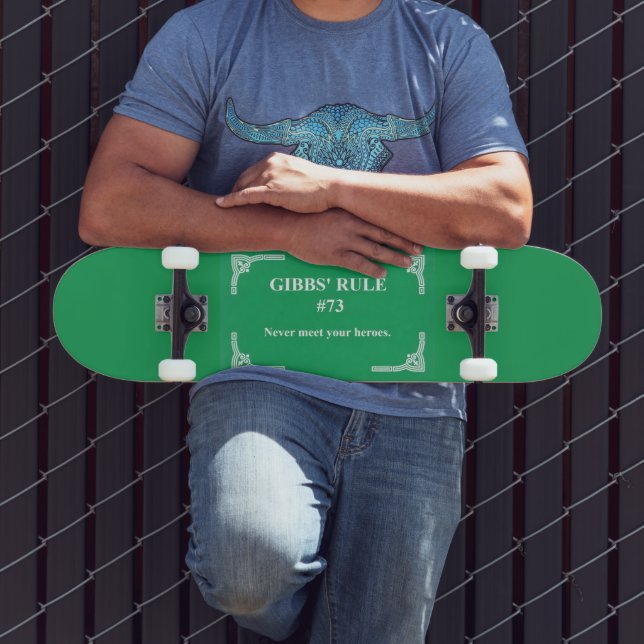 Skateboard la règle 73 de Gibbs (Extérieur 3)
