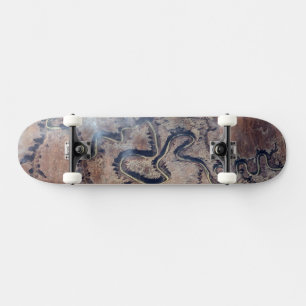 Skateboard La Rivière Verte Et Ses Canyons Tributaires Dans L