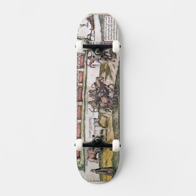 SKATEBOARD LA RUSSIE : MOSCOU, 1591 (Recto)