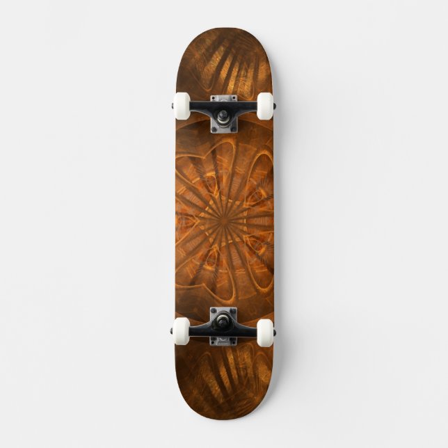 Skateboard La sculpture sur bois (Recto)
