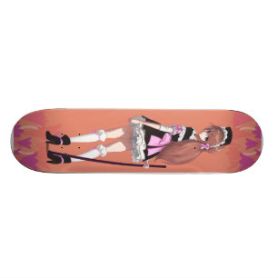 Skateboard La soeur Sythe - caractère original de Nekoni de