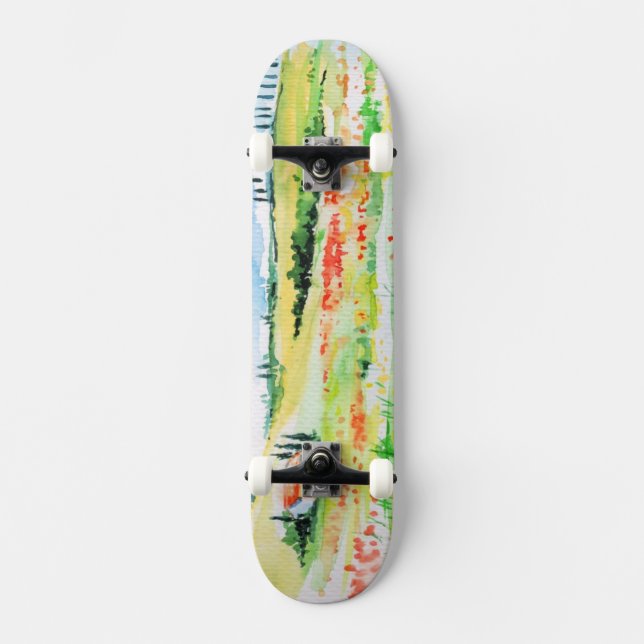 Skateboard La Toscane (Recto)
