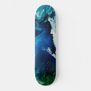 Skateboard La vision de la Terre depuis l'espace no 2 Skatebo