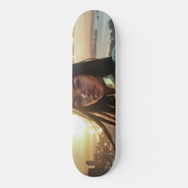 SKATEBOARD LAGOS - SUPERHÉROS (Recto)