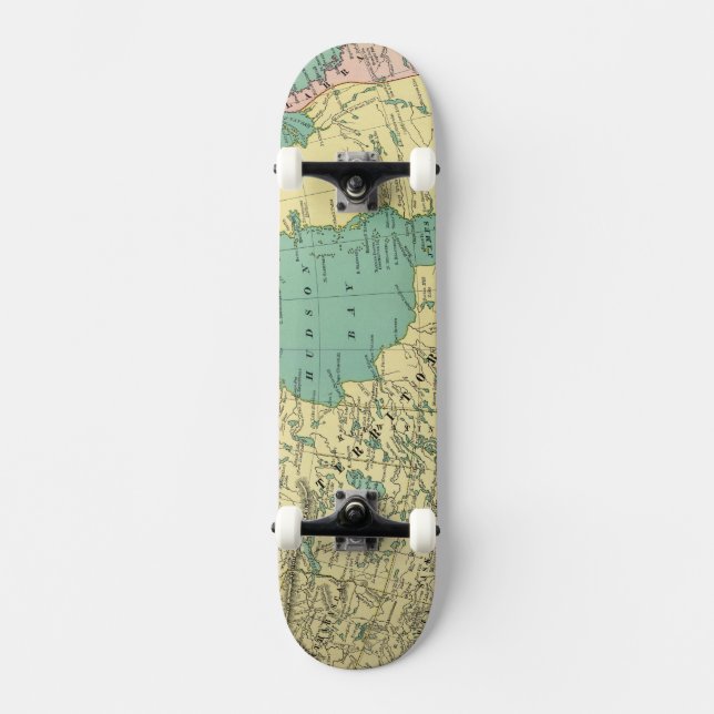 Skateboard L'Amérique britannique (Recto)