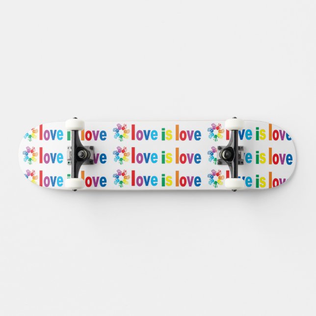 Skateboard L'amour est l'amour (Horz)