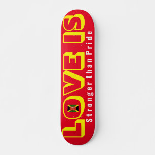 Skateboard L'AMOUR EST PLUS FORT QUE LA FIDE Skateboard, Pont