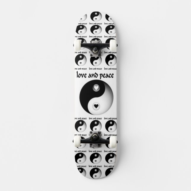 Skateboard L'amour et la paix (Recto)