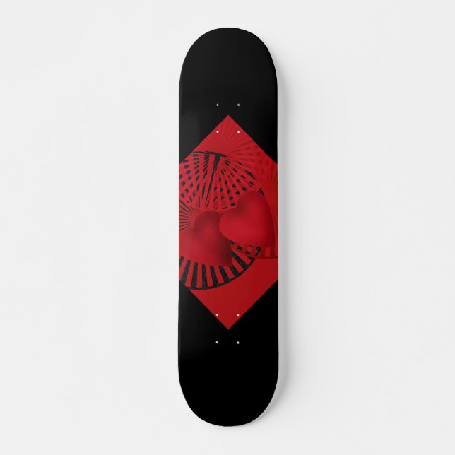 Skateboard L'amour. Mariage (Devant)